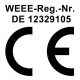 CE Logo schwarzweiß