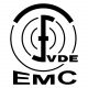 VDE EMC Logo schwarzweiß