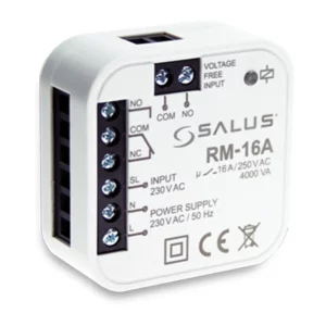 Salus RM-16A Unterputzrelais, 16A/250V, für Thermostate von Luxuswärme