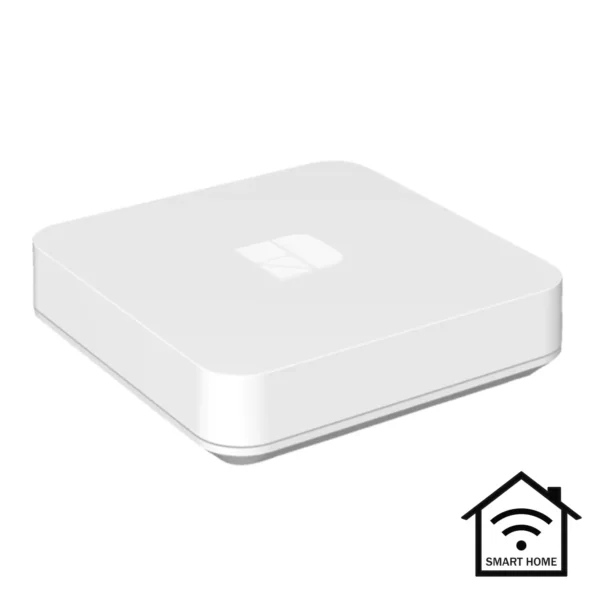 Delta Dore Tydom Home Smart-Home-Schnittstelle, leicht schräge Ansicht, Freisteller – Luxuswärme