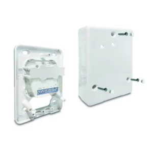 Salus SRSUNI Universal-Montagebox offen und geschlossen, Luxuswärme Thermostat-Zubehör